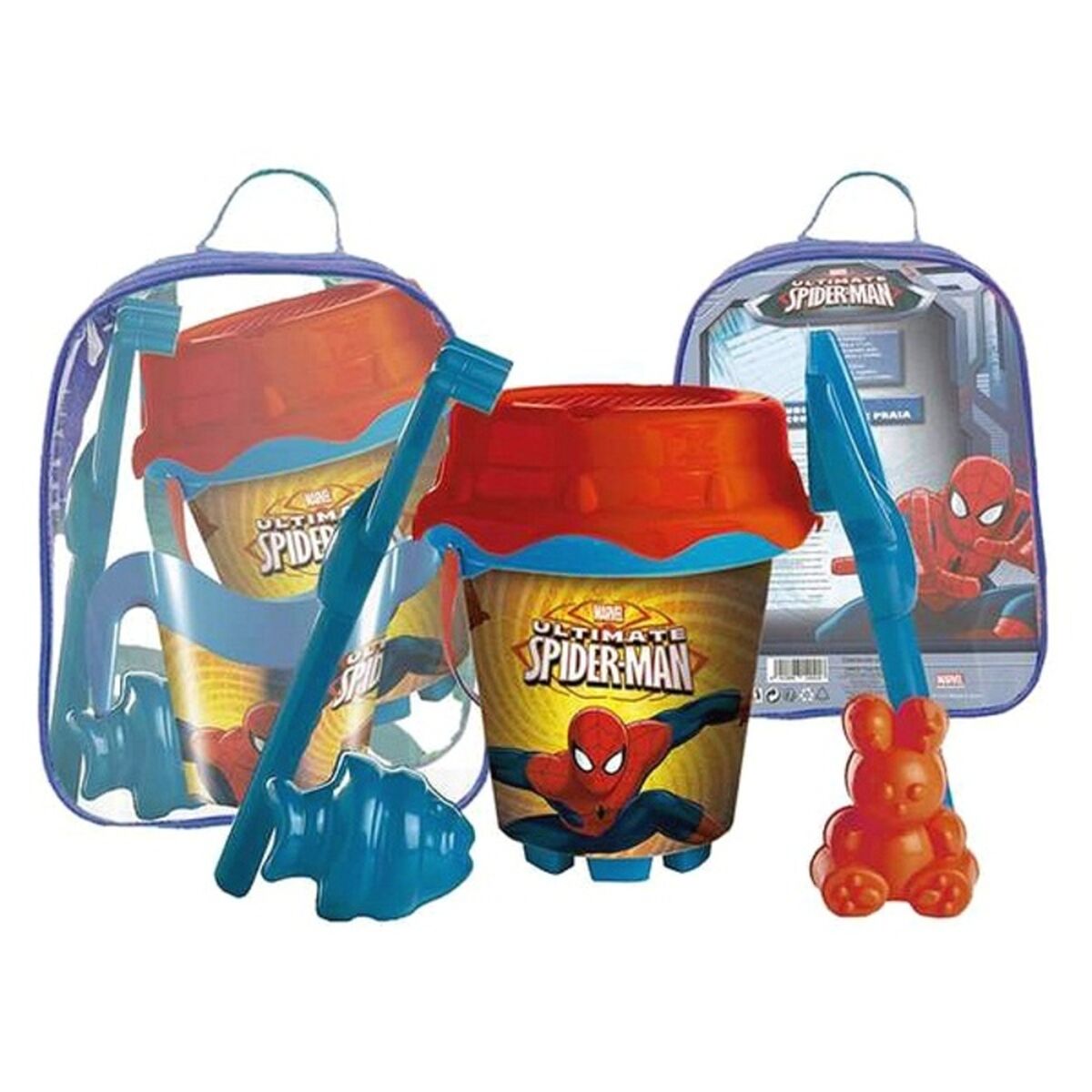 Set de jucării de plajă Spiderman (7 pcs) Multicolor - Jucarii si jocuri, În aer liber și sport