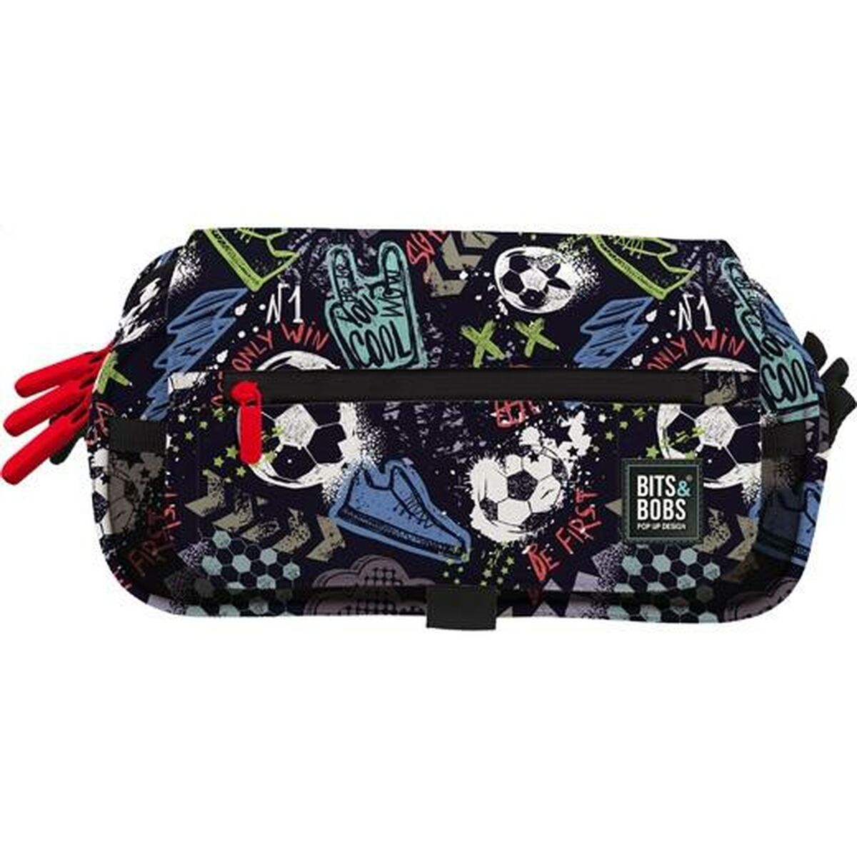 Penar triplu Bits&Bobs Match Multicolor 23 x 10 x 10 cm - Birou și papetărie, Material școlar și educațional
