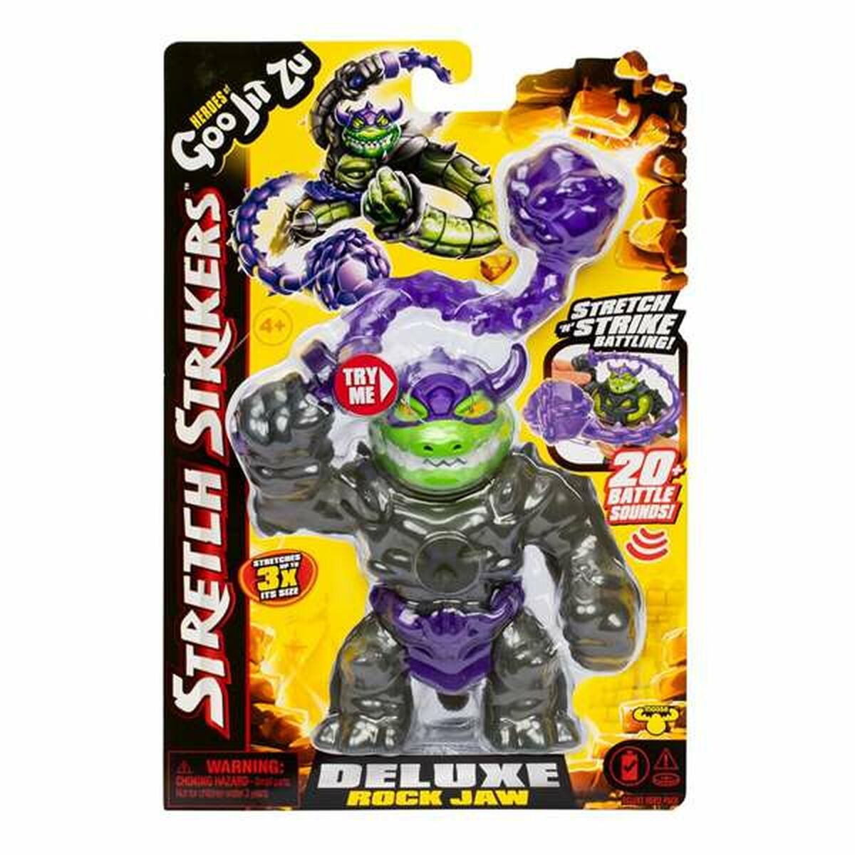 Figurine de Acțiune Goo Jit Zu Strecth Strikers Deliuxe 14 cm - Jucarii si jocuri, Păpuși și figurine