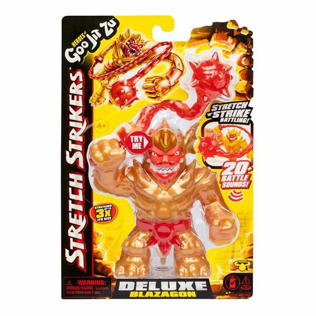 Figurine de Acțiune Goo Jit Zu Strecth Strikers Deliuxe 14 cm - Jucarii si jocuri, Păpuși și figurine