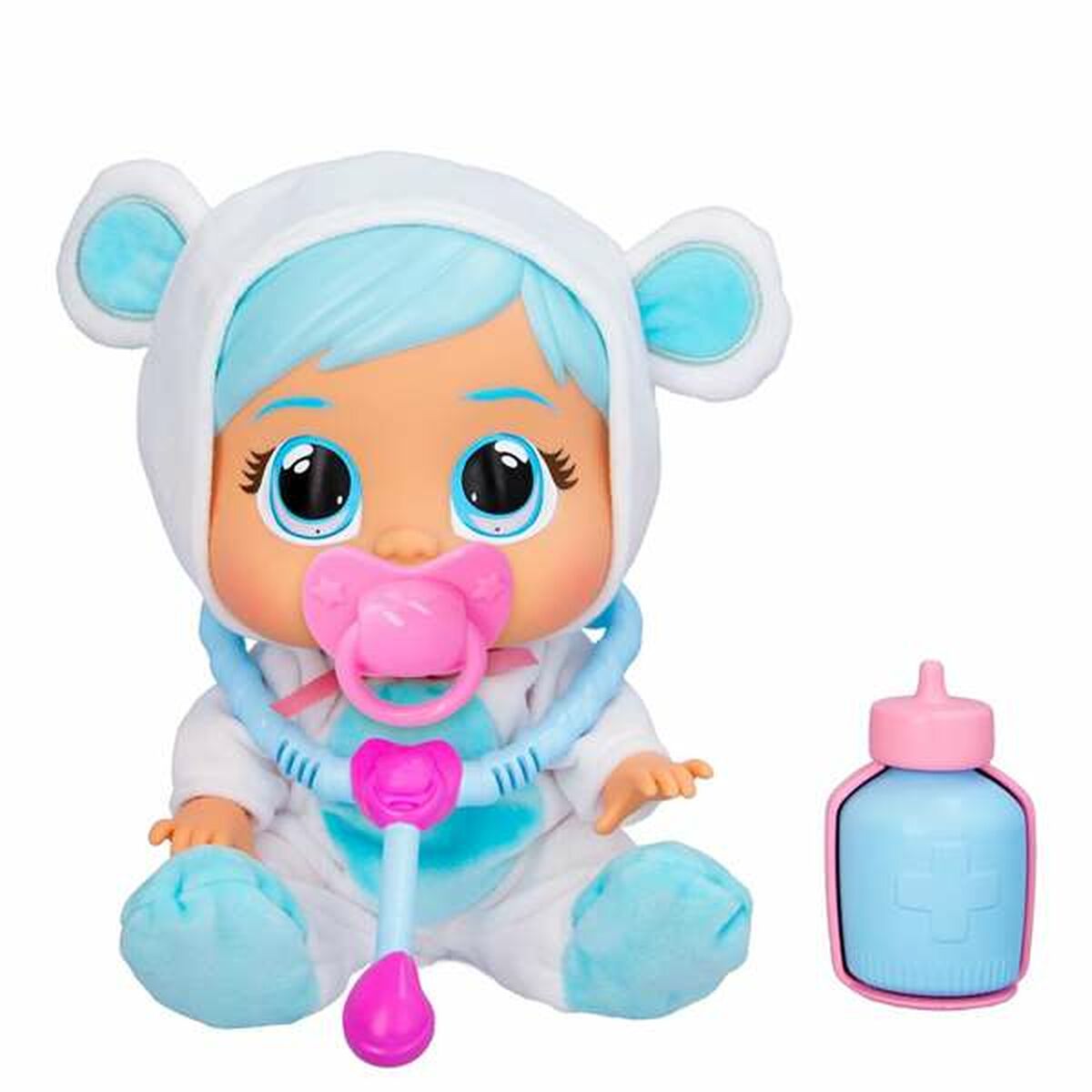 Păpușă Bebe Cry Babies IMC Toys Kristal Loving Care 26 cm - Jucarii si jocuri, Păpuși și accesorii