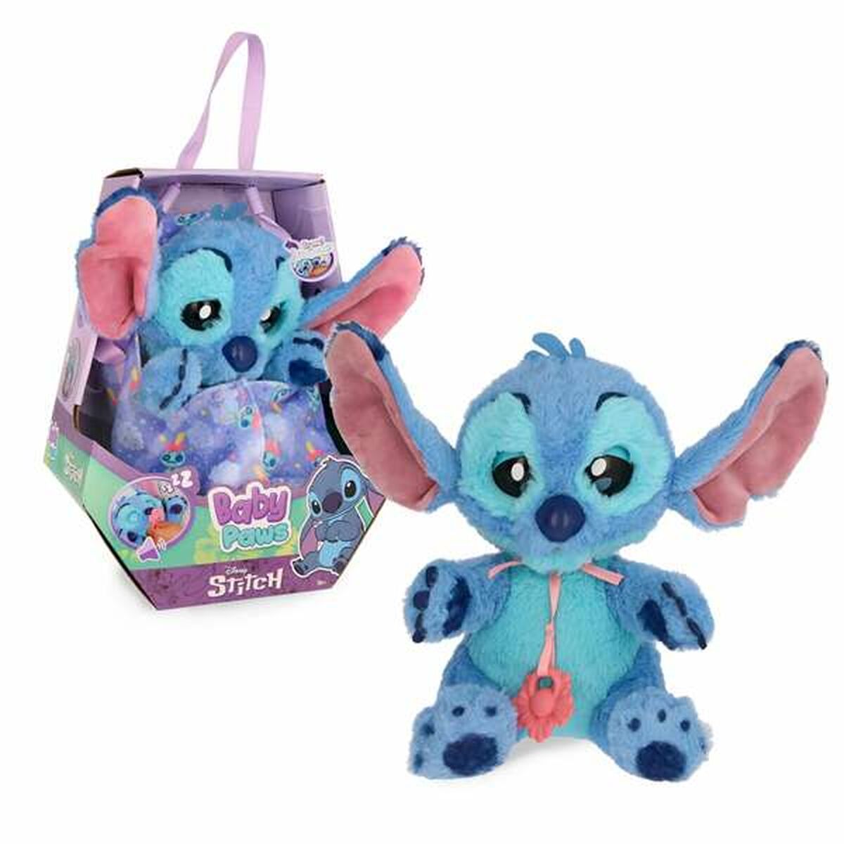 Jucărie de Pluș Stitch 10,30 x 19 x 11,20 cm Multicolor Plastic - Jucarii si jocuri, Jucării de pluș