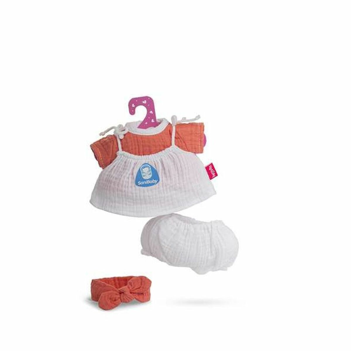 Hainele păpușii Berjuan 3084 Coral (28 cm) - Jucarii si jocuri, Păpuși și accesorii