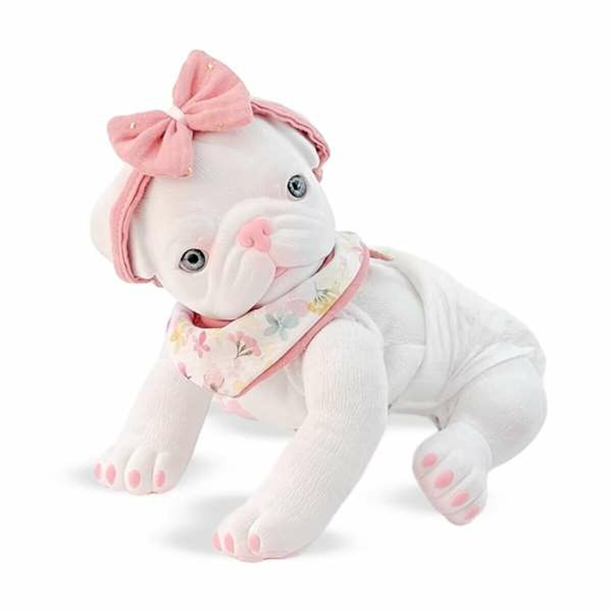 Jucărie de Pluș Berjuan Anireal Alb Câine 35 cm - Jucarii si jocuri, Jucării de pluș
