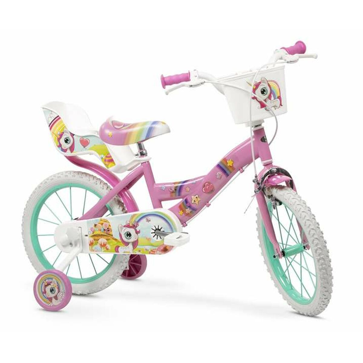 Bicicletă pentru copii Toimsa 16" Unicorn - Sport și în aer liber, Ciclism