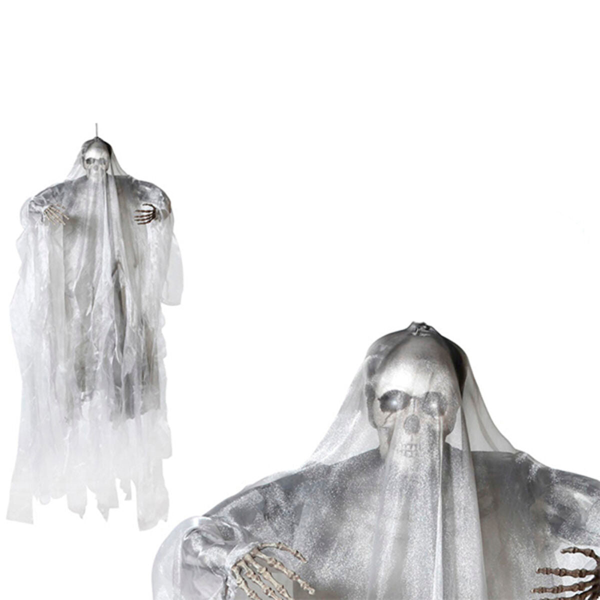 Schelet Suspendat Halloween (170 x 170 x 19 cm) - Acasă și bucătărie, Decorațiune interioară