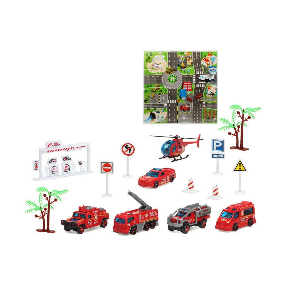 Stația de Pompieri - Jucarii si jocuri, Vehicule