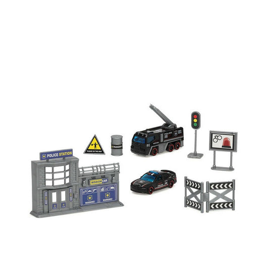 Camion City Rescue Albastru 24 x 15 cm 1:64 - Jucarii si jocuri, Vehicule