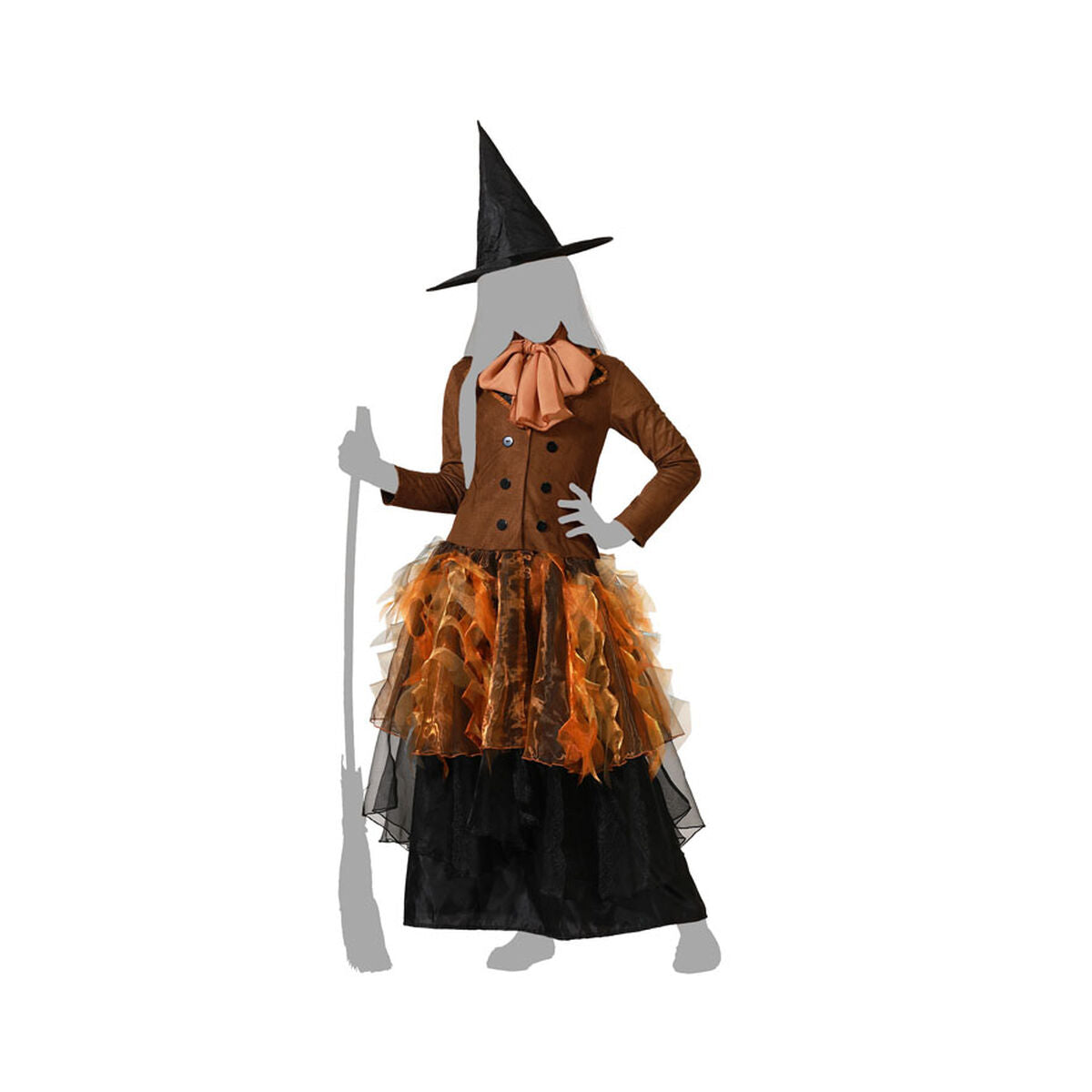Costum Deghizare pentru Copii Vrăjitoare 7-9 Ani - Jucarii si jocuri, Costume și accesorii