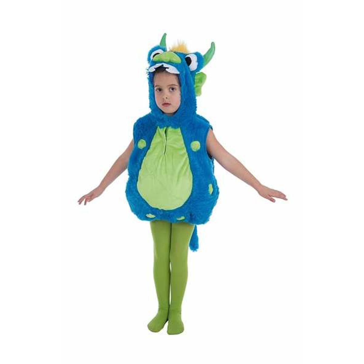 Costum Deghizare pentru Copii Albastru Monstru 5-6 Ani (1 Piese) - Jucarii si jocuri, Costume și accesorii