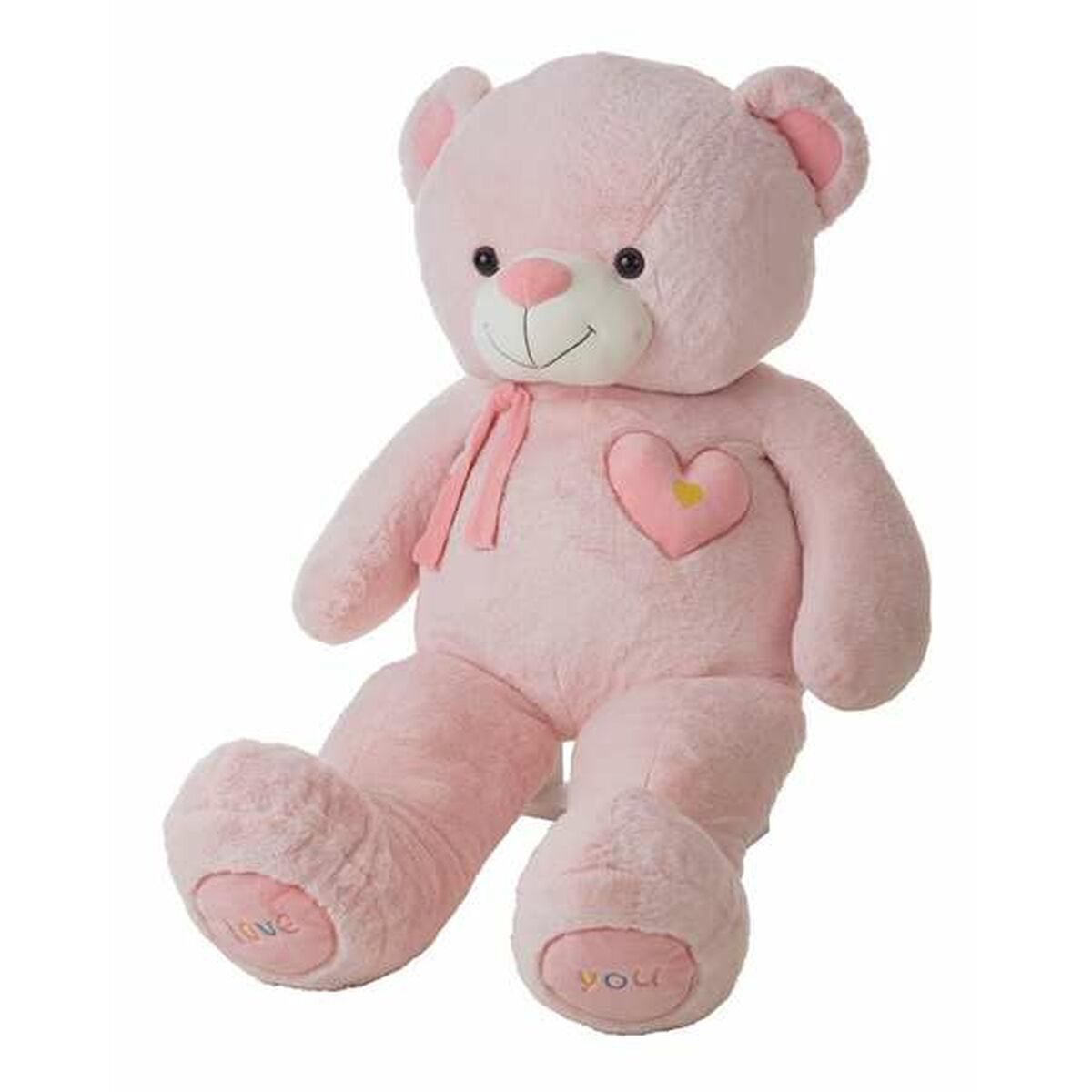 Jucărie de Pluș Valentin Roz Urs 75 cm - Jucarii si jocuri, Jucării de pluș