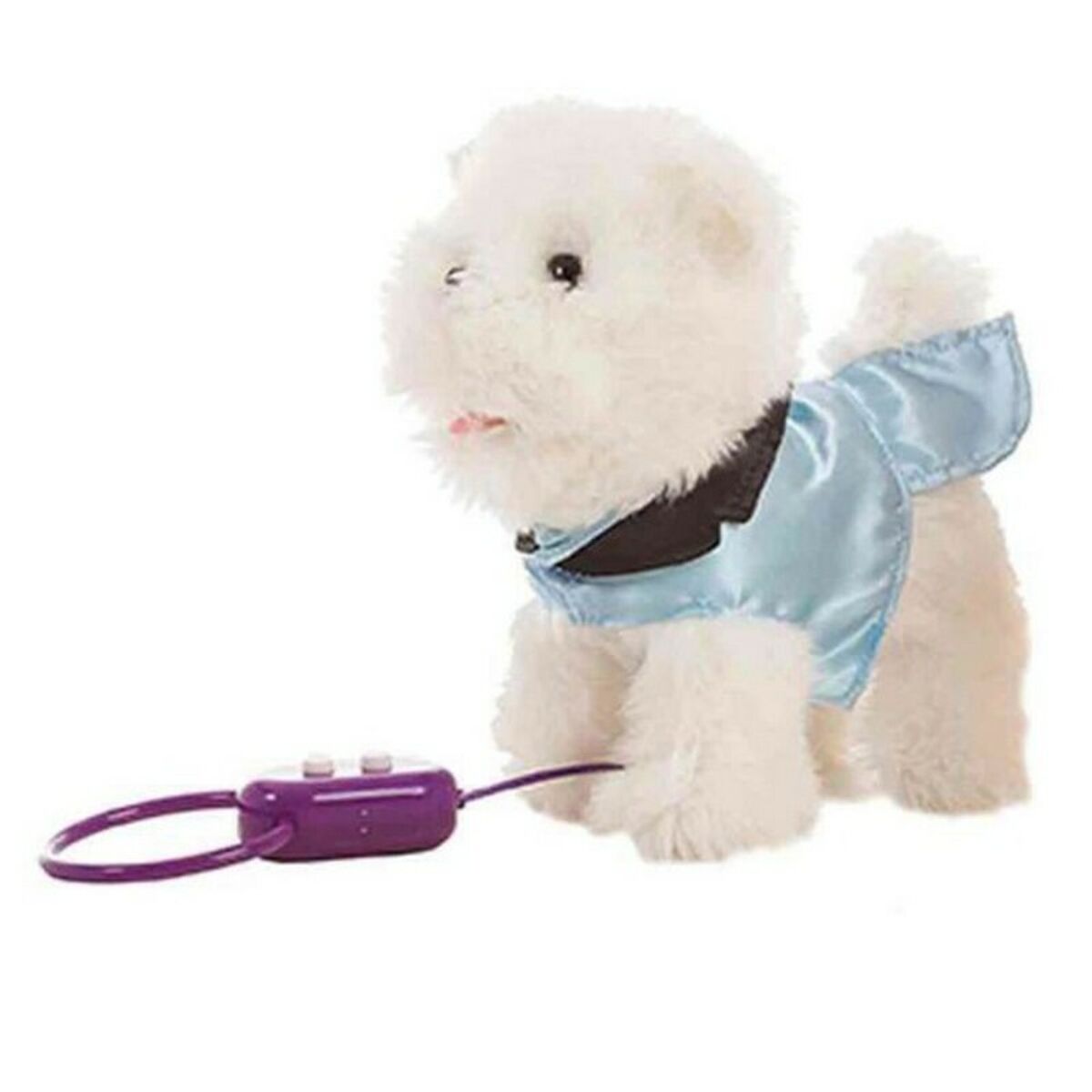 Jucărie Pluș cu Mișcare Dog Alb 22 cm (22 cm) - Jucarii si jocuri, Jucării de pluș