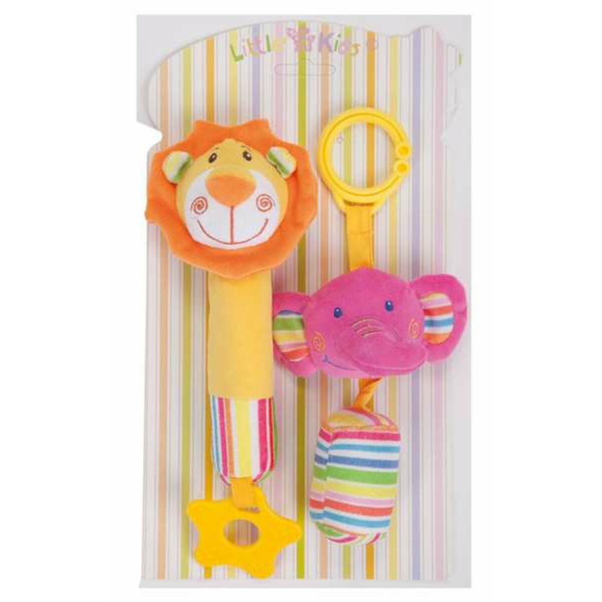 Jucărie de Ros cu Zornăitoare pentru Bebeluși 2 Unități 18 cm - Bebelus, Jucăriile copilăriei timpurii