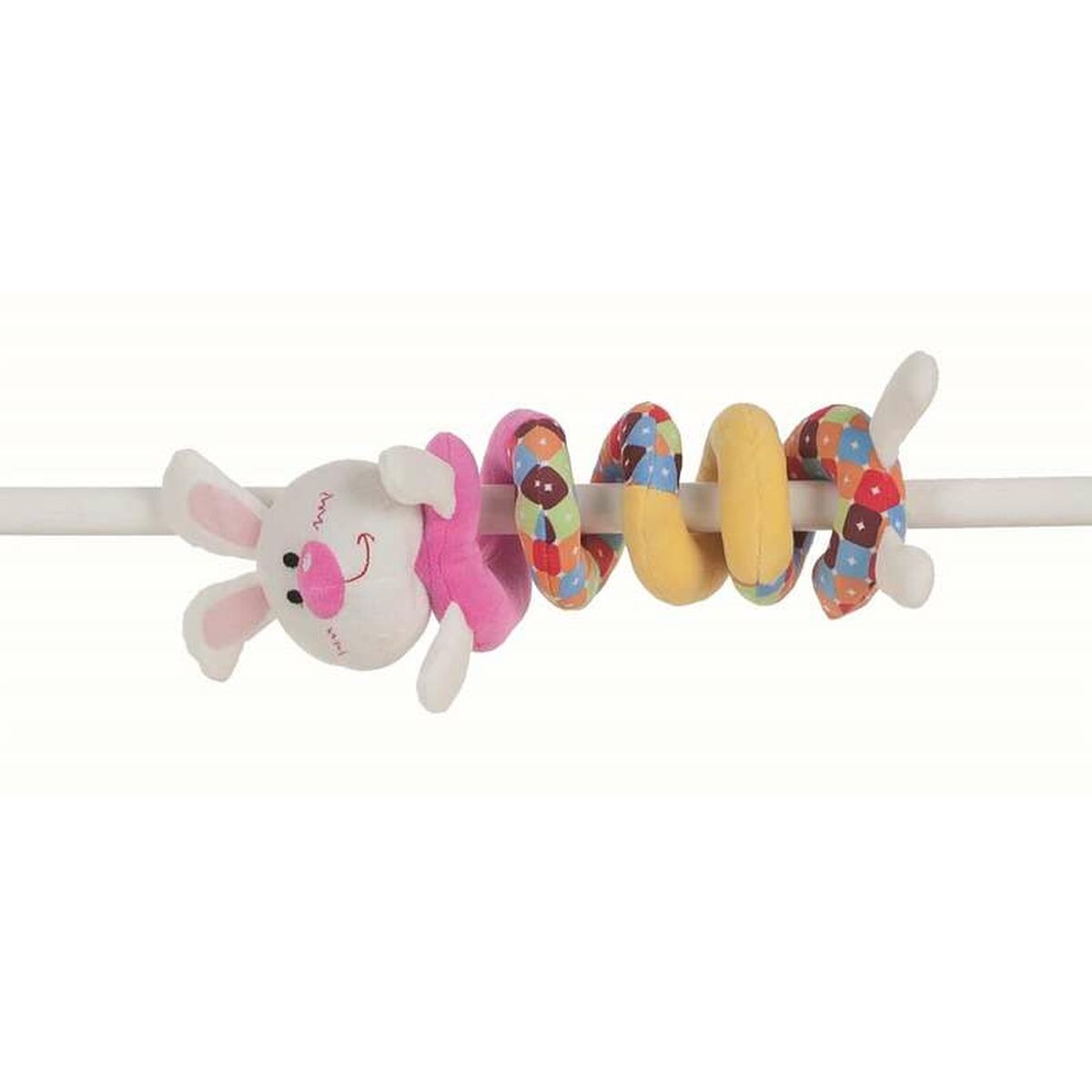 Jucărie de Pluș Spirală 55 cm Iepure Multicolor - Jucarii si jocuri, Jucării de pluș