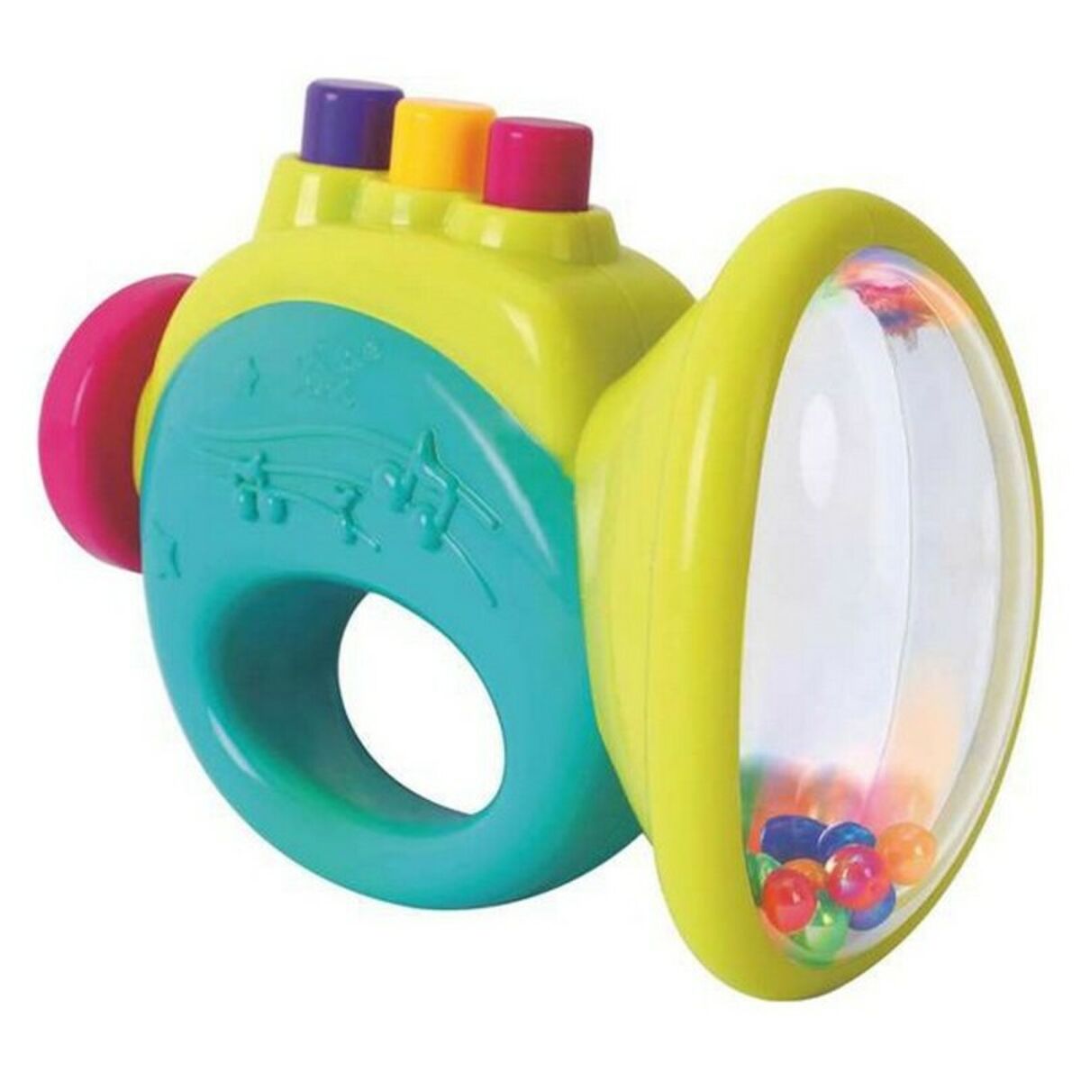 Zornăitoare Trumpet (14 cm) - Bebelus, Activitate și divertisment