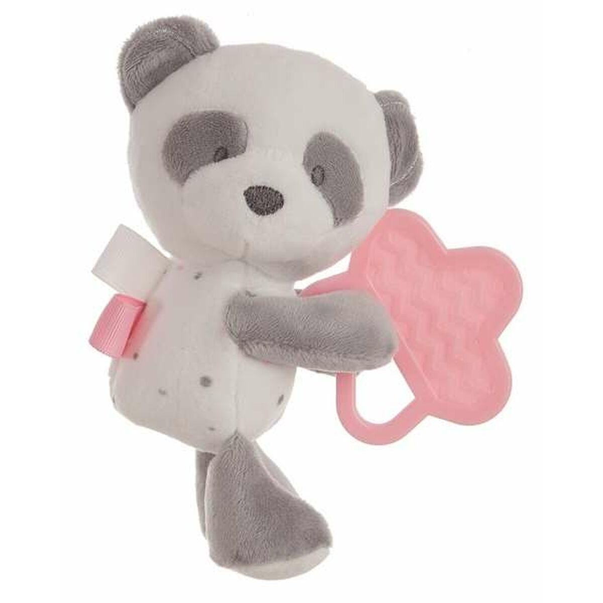 Jucărie de Ros pentru Bebeluși Urs Panda Roz 20 cm - Jucarii si jocuri, Jucării de pluș