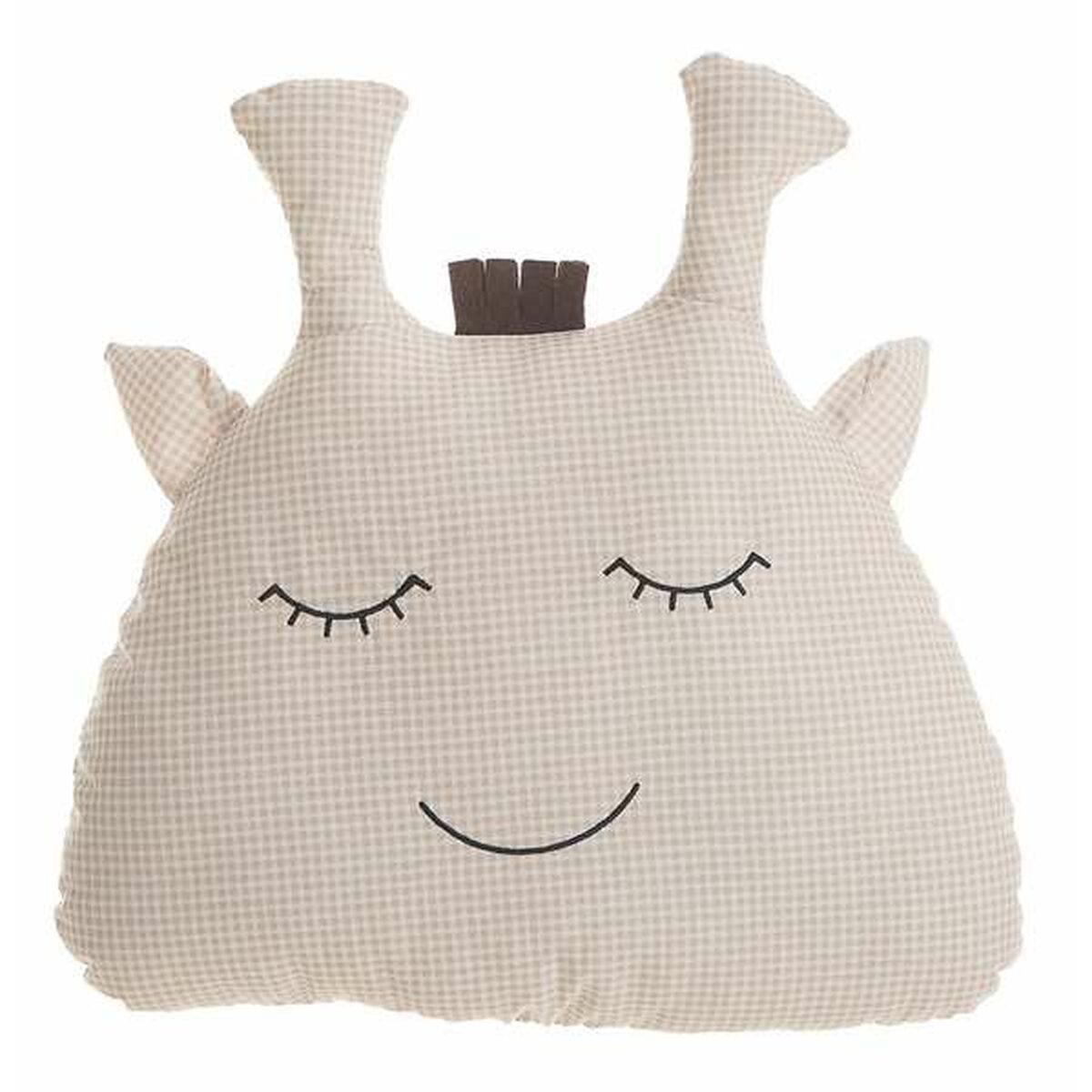 Pernă Girafă 35 x 34 cm Bej - Jucarii si jocuri, Jucării de pluș