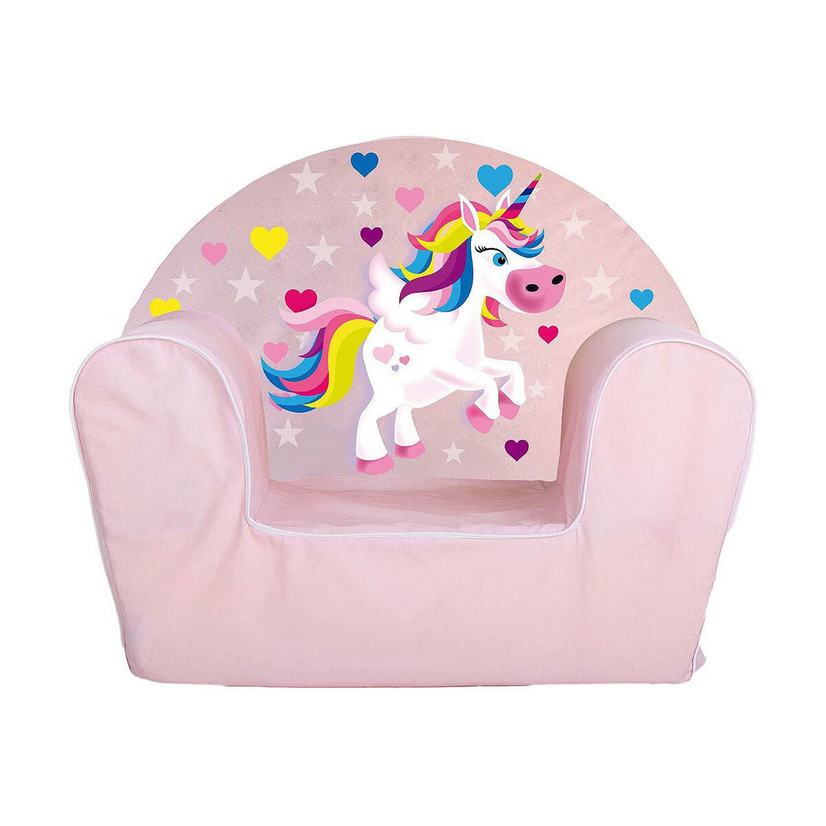 Fotoliu pentru copii Roz deschis Unicorn - Bebelus, Dormitor