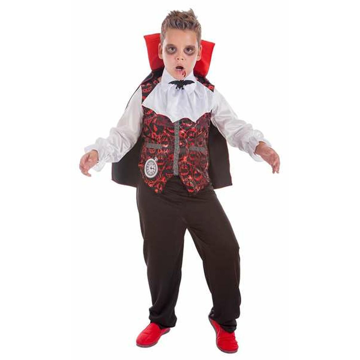 Costum Deghizare pentru Copii Vampir 3-6 ani (4 Piese) - Jucarii si jocuri, Costume și accesorii