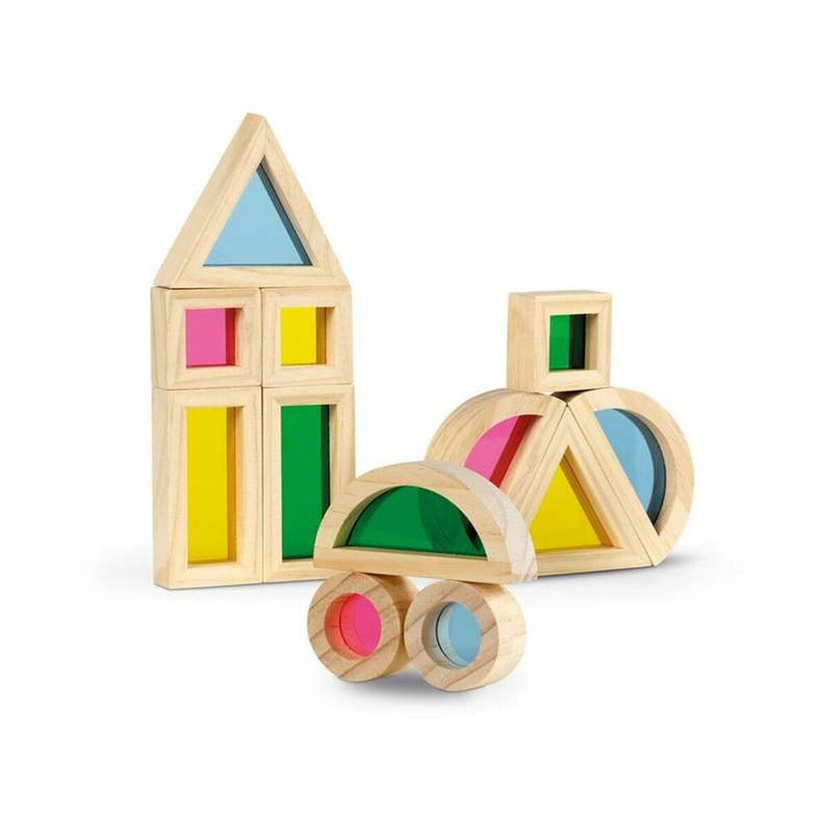 Puzzle Cayro Color Blocks Montessori - Jucarii si jocuri, Puzzle-uri și puzzle-uri