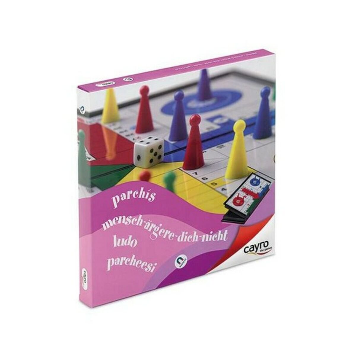 Parchis Magnetic Cayro (ES-PT-EN-FR-IT-GR) - Jucarii si jocuri, Jocuri și accesorii