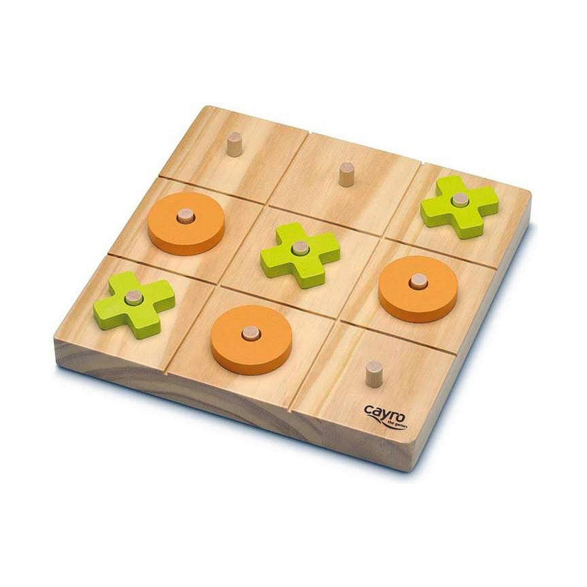 Joc X și Zero Cayro Tic Tac Toe 20 x 20 x 4 cm - Jucarii si jocuri, Jocuri și accesorii