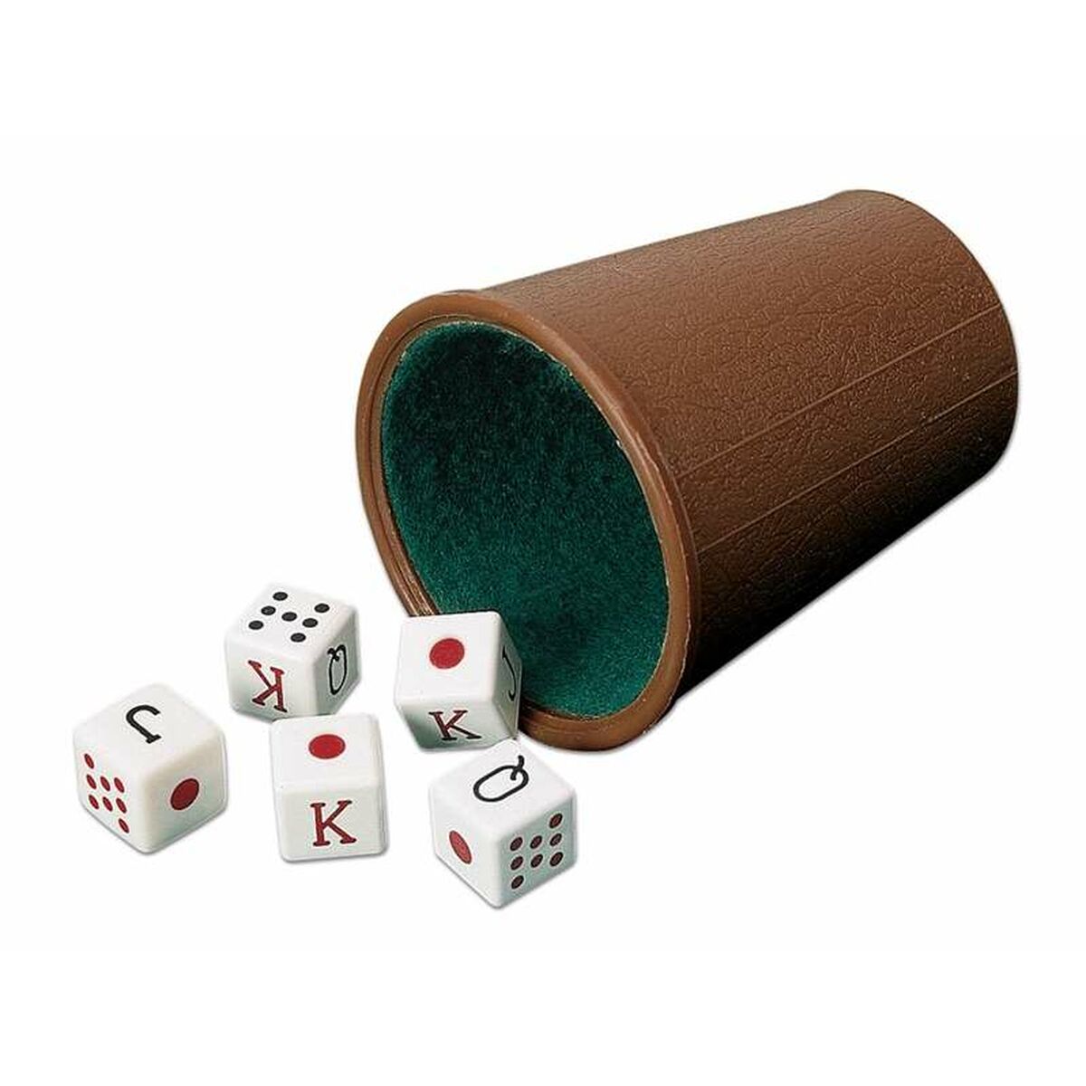 Pahar cu Zaruri de Poker Cayro - Jucarii si jocuri, Jocuri și accesorii