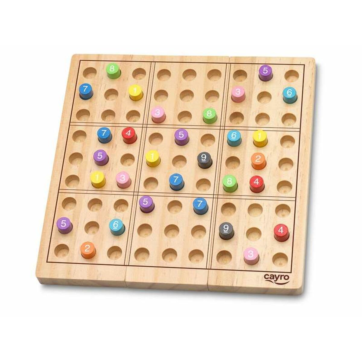 Sudoku Cayro 18 x 18 x 1,2 cm 81 Piese - Jucarii si jocuri, Jocuri și accesorii