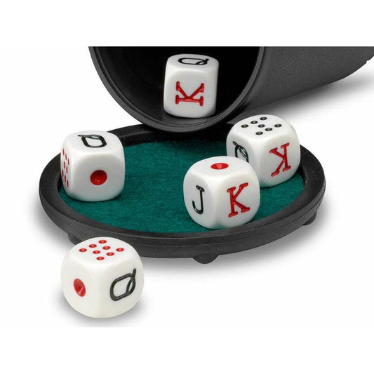 Pahar cu Zaruri de Poker Cayro - Jucarii si jocuri, Jocuri și accesorii