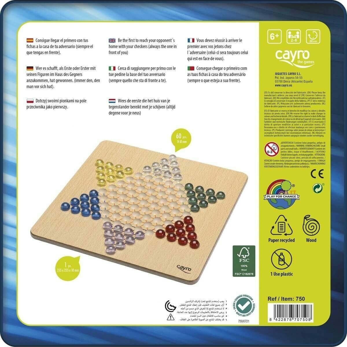 Dame Chinezești Cayro Multicolor 250 g - Jucarii si jocuri, Jocuri și accesorii
