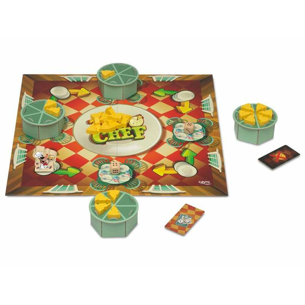 Cayro Topo Chef - Joc de societate pentru copii - Jucarii si jocuri, Jocuri și accesorii
