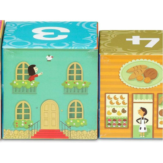 Cuburi din Carton Ilustrat - Bebelus, Jucăriile copilăriei timpurii