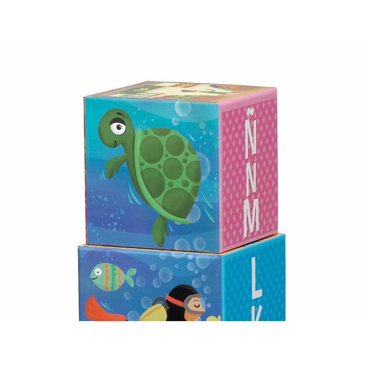 Cuburi din Carton Ilustrat - Bebelus, Jucăriile copilăriei timpurii