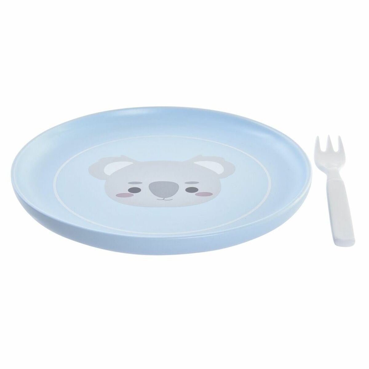 Set de Menaj pentru Copii DKD Home Decor Koala - Acasă și bucătărie, Tacâmuri, veselă și sticlărie