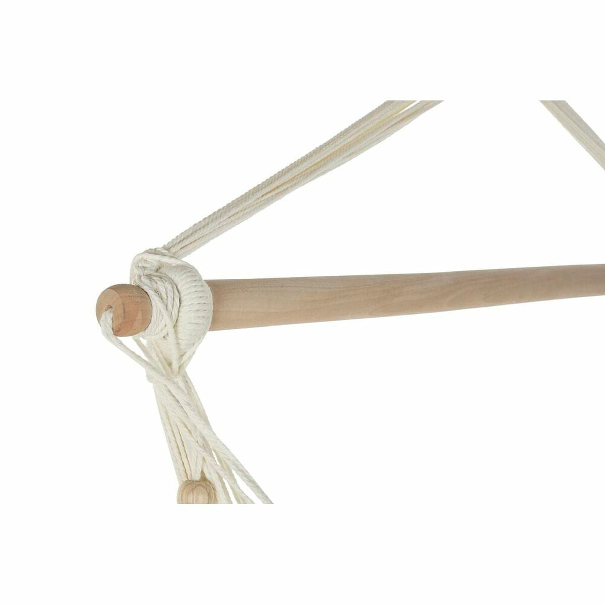 Hamac DKD Home Decor Bej 100 x 50 x 130 cm (100 x 50 x 130 cm) - Curte, Mobilier de grădină și accesorii