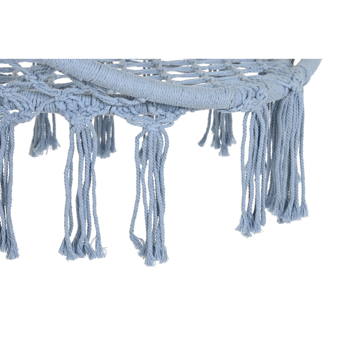 Hamac DKD Home Decor Albastru celest 80 x 63 x 128 cm - Curte, Mobilier de grădină și accesorii
