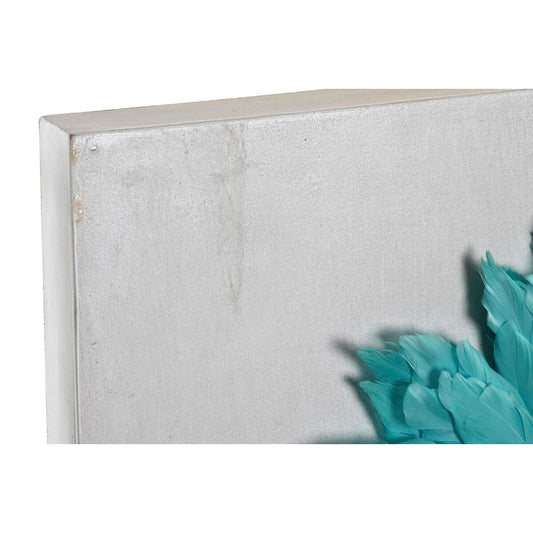 Decorațiune de Perete DKD Home Decor Alb Negru 60 x 6 x 60 cm (2 Unități) - Acasă și bucătărie, Decorațiune interioară