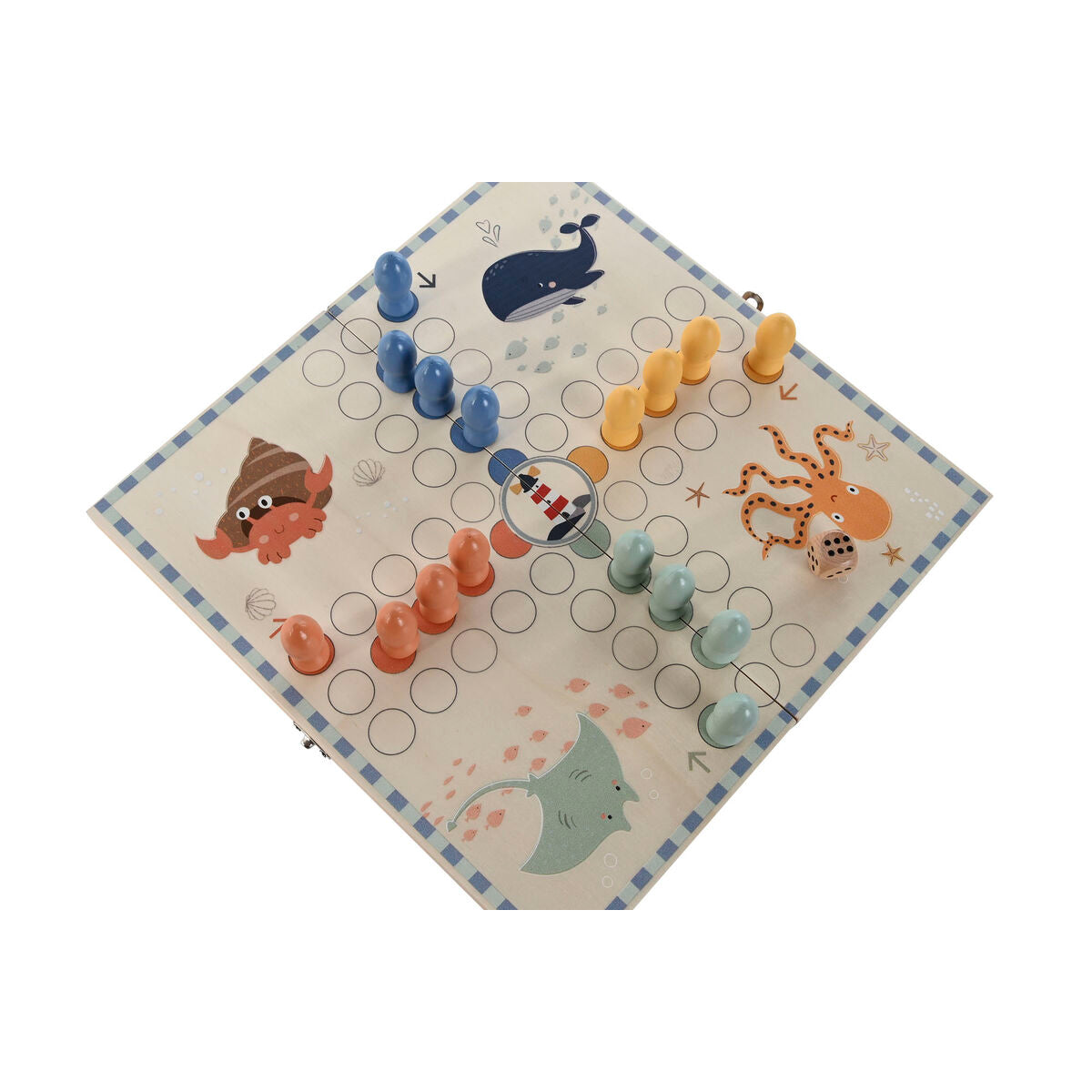 Parchis Home ESPRIT 26 x 13 x 3,3 cm - Jucarii si jocuri, Jocuri și accesorii