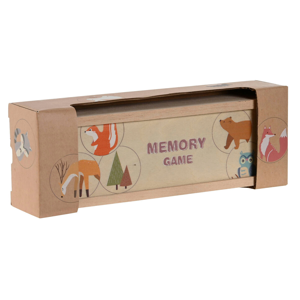 Joc de Memorie Home ESPRIT 19 x 6,5 x 4 cm - Jucarii si jocuri, Jocuri și accesorii
