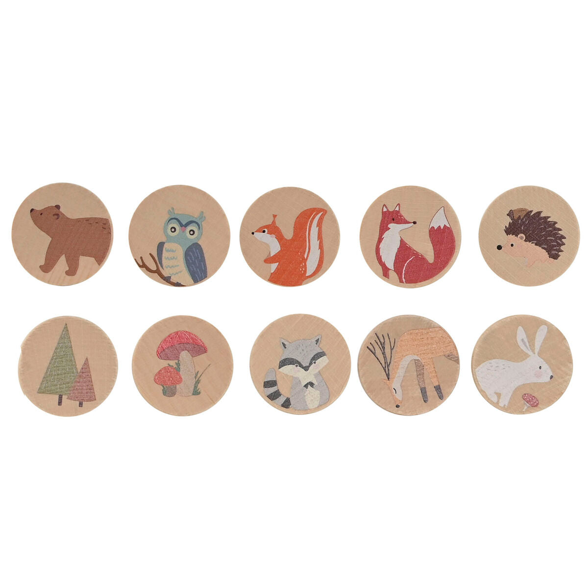 Joc de Memorie Home ESPRIT 19 x 6,5 x 4 cm - Jucarii si jocuri, Jocuri și accesorii
