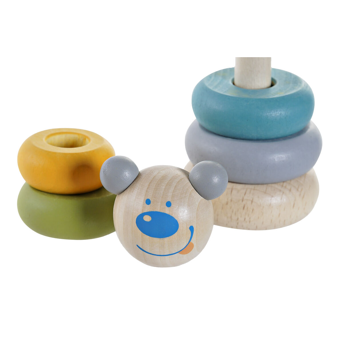 Joc Educativ Home ESPRIT 5,5 x 5,5 x 14 cm animale (2 Unități) - Jucarii si jocuri, Jocuri și accesorii