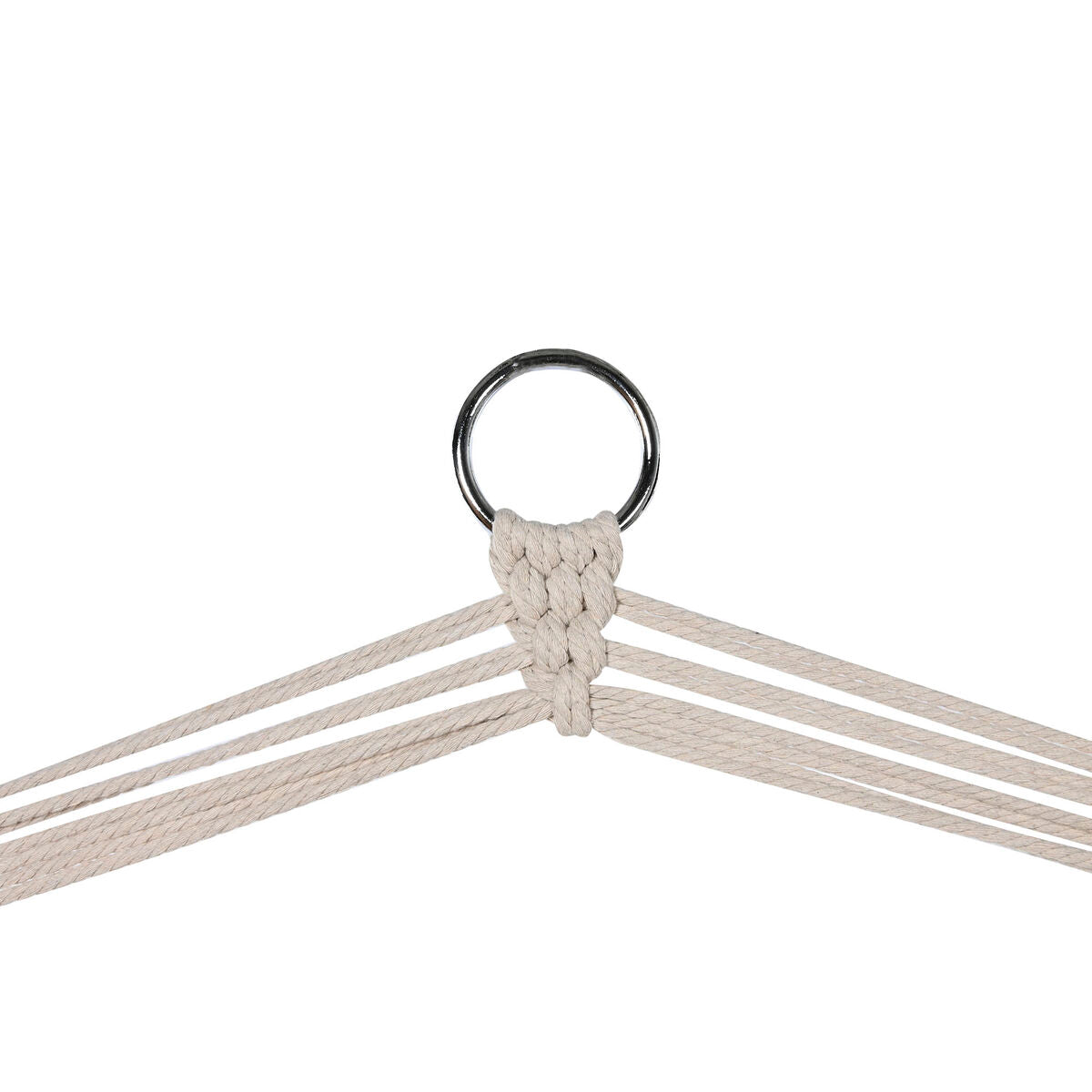 Zahradní židle Home ESPRIT Alb Natural Bumbac Lemn 90 x 50 x 130 cm - Curte, Mobilier de grădină și accesorii