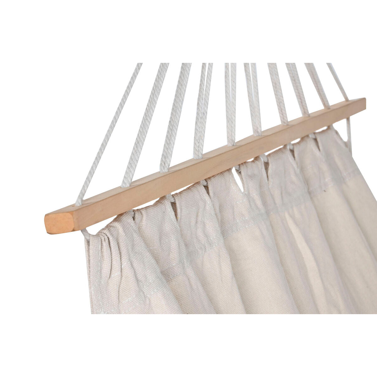 Hamac Suspendat Home ESPRIT Alb Franjuri 200 x 100 x 5 cm - Curte, Mobilier de grădină și accesorii