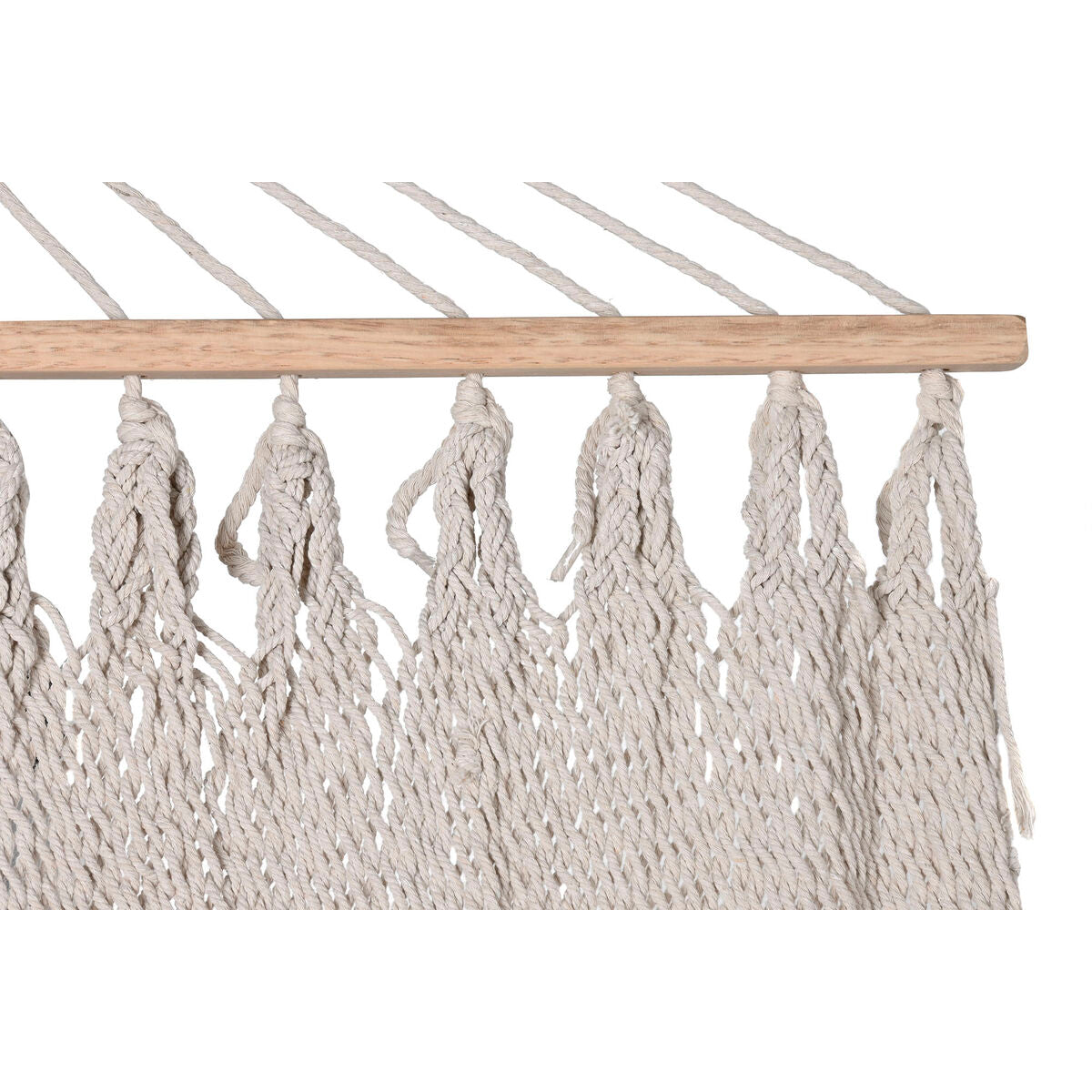 Hamac Suspendat Home ESPRIT Alb 100 x 200 x 5 cm - Curte, Mobilier de grădină și accesorii