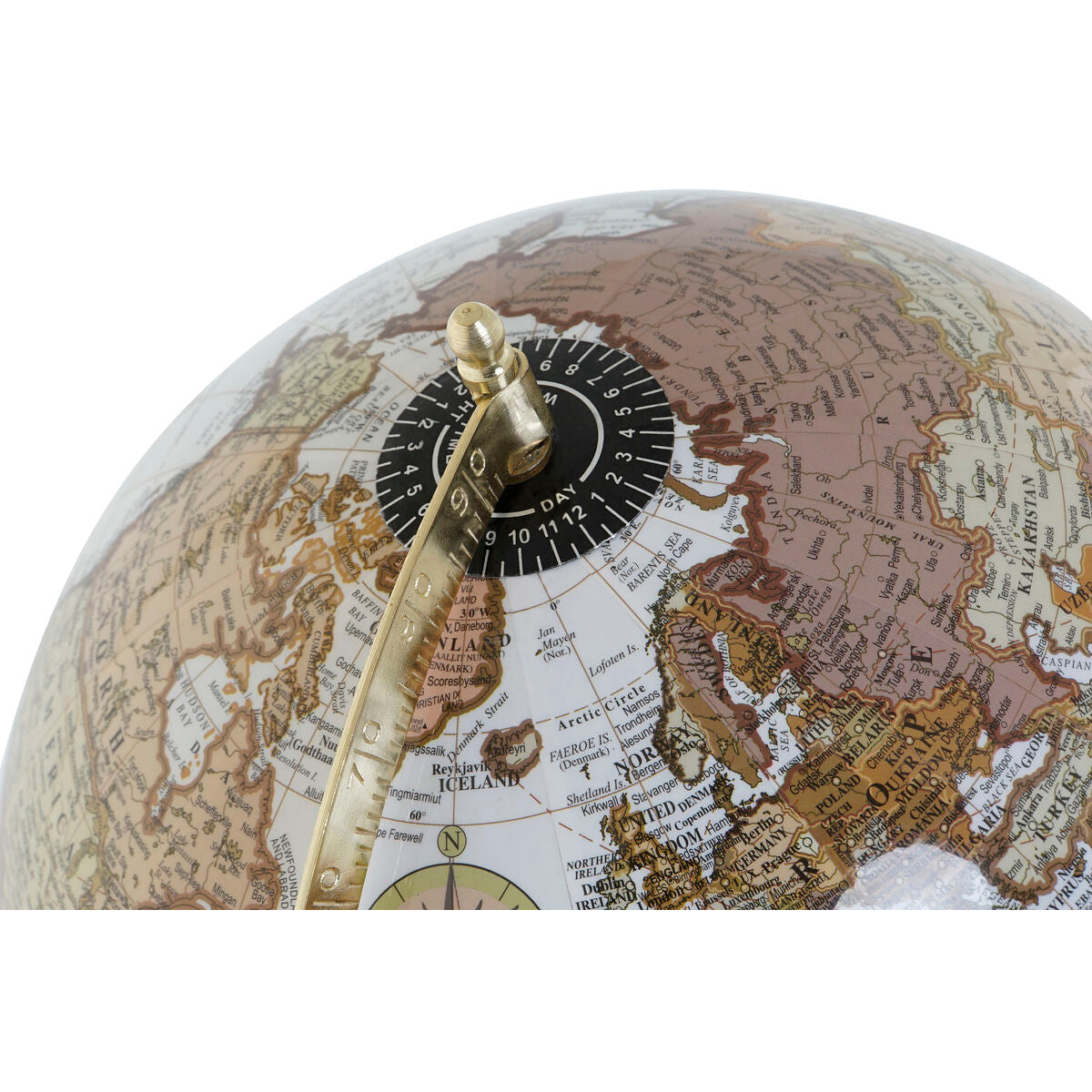 Glob Pământesc Home ESPRIT Maro PVC Lemn de mango 27 x 25 x 55 cm - Birou și papetărie, Material școlar și educațional