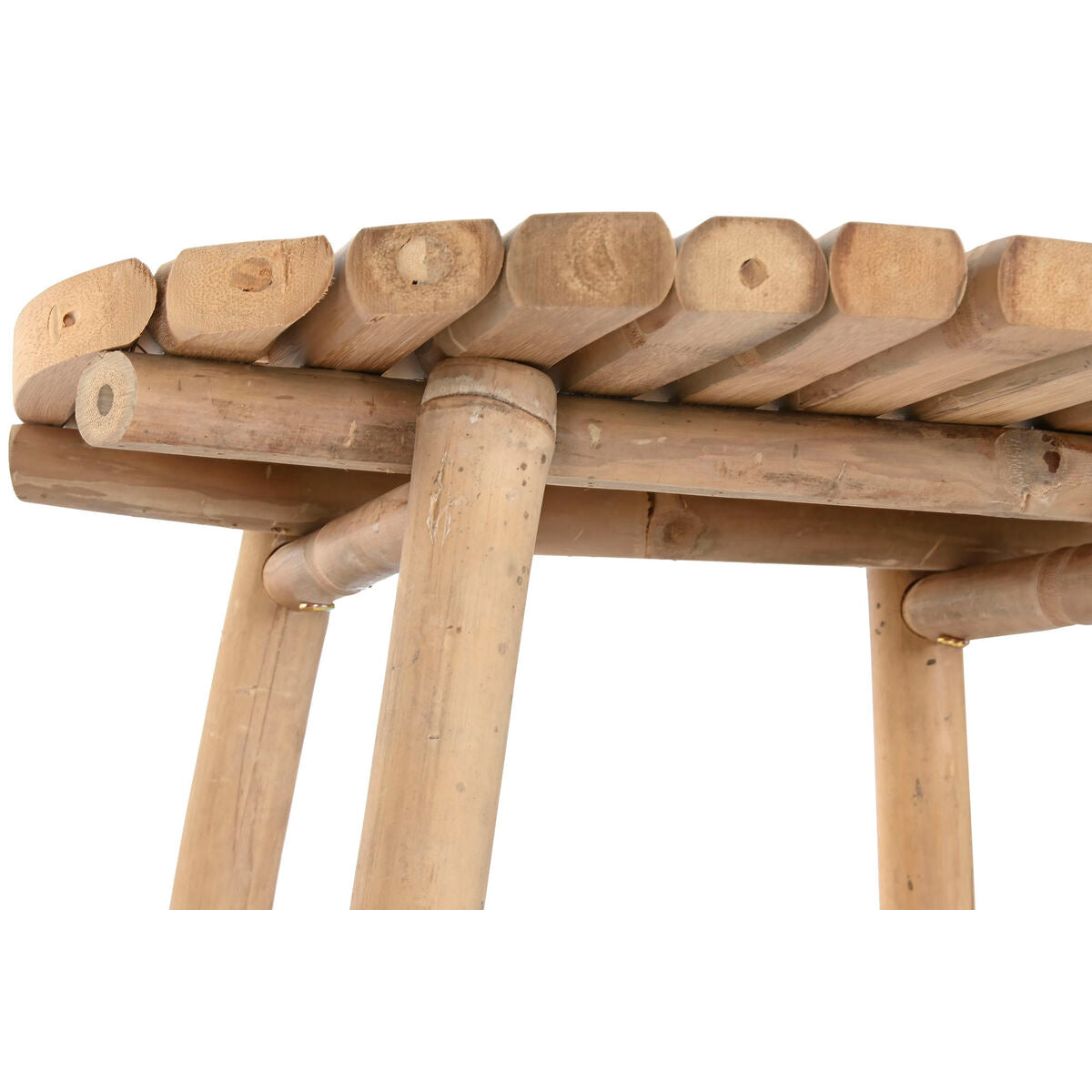 Set de Masă cu 2 Scaune Home ESPRIT Bambus 50 x 50 x 105 cm - Acasă și bucătărie, Mobilă