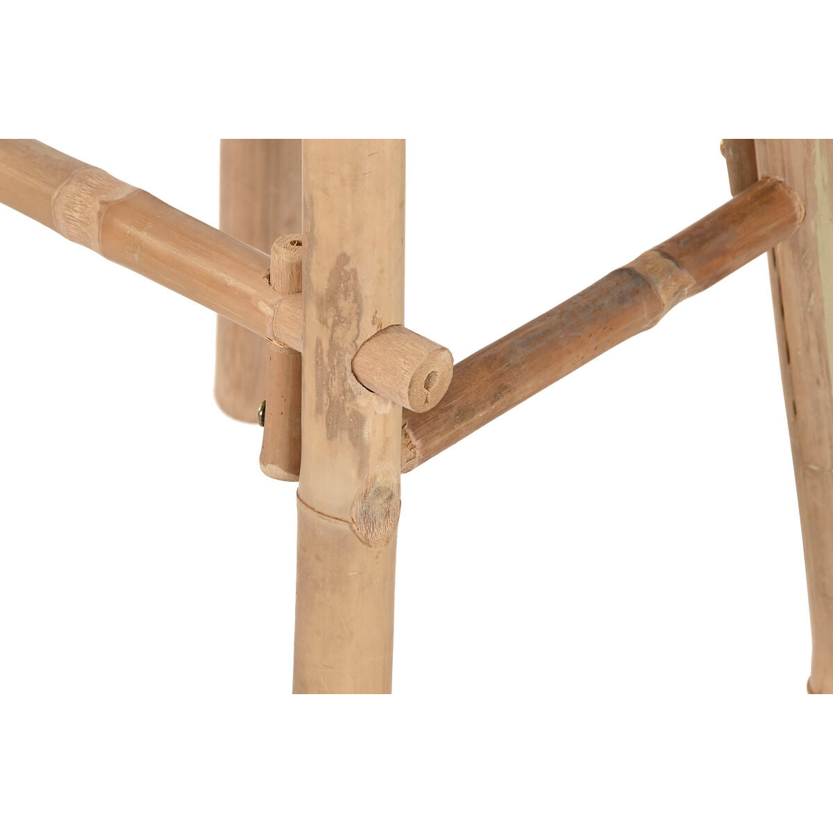 Set de Masă cu 2 Scaune Home ESPRIT Bambus 50 x 50 x 105 cm - Acasă și bucătărie, Mobilă