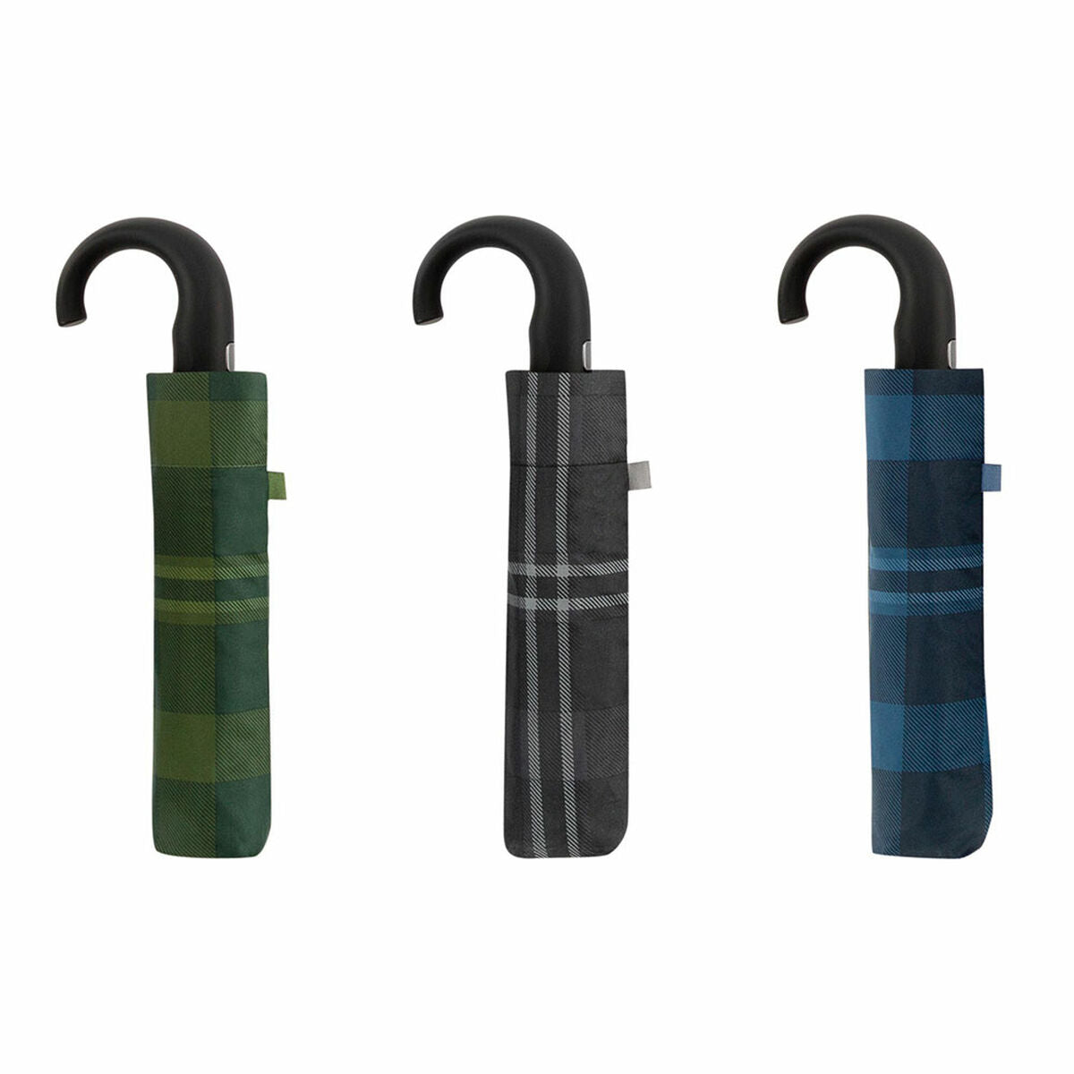 Umbrelă Pliabilă C-Collection Clima Pongee Automatic 8 Tije (Ø 54 cm) - Bagaje, Umbrelă