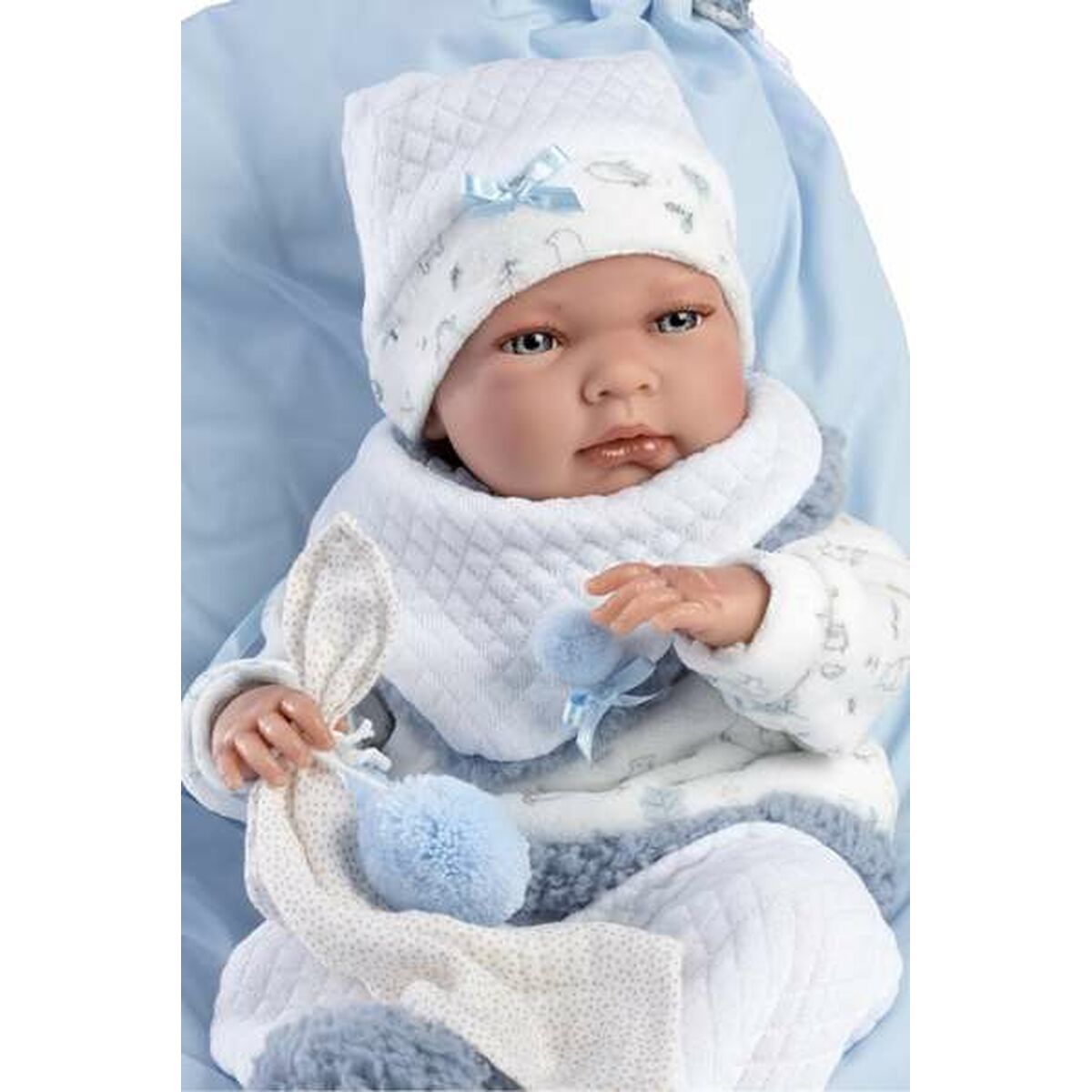 Păpușă Bebe Llorens Nico Albastru 40 cm - Jucarii si jocuri, Păpuși și accesorii