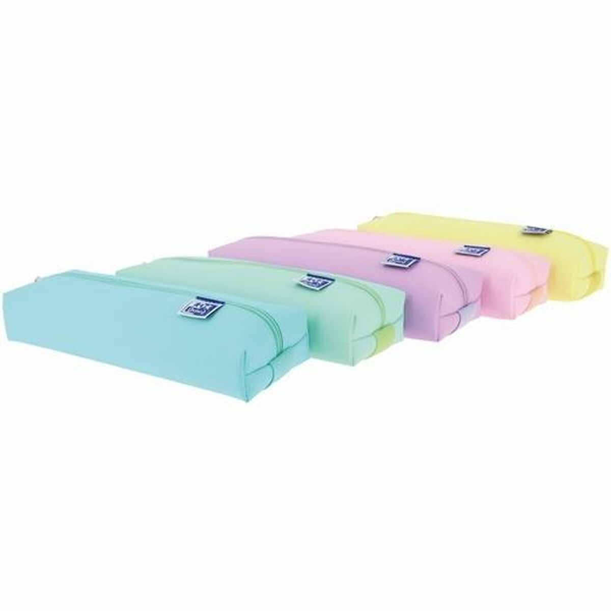 Penar Școlar Oxford LIVE & GO Multicolor 22 x 4 x 4 cm (5 Unități) - Birou și papetărie, Material școlar și educațional